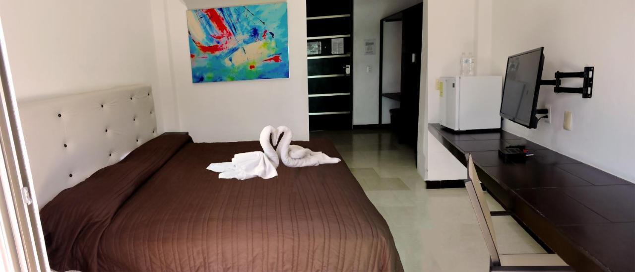 Hotel Plaza Playa Playa del Carmen Buitenkant foto